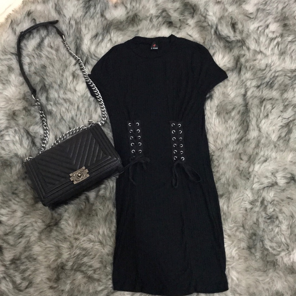 I love Joah - Black corset dress